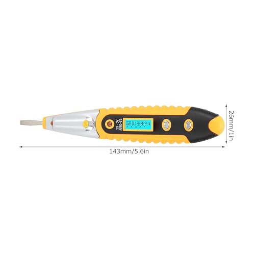 GLUN® Direct Line Tester, AC-DC 120-250V, Screwdriver Circuit, Screwdriver with 3.5mm Plus and Minus (+,-) Pointer - Image 4
