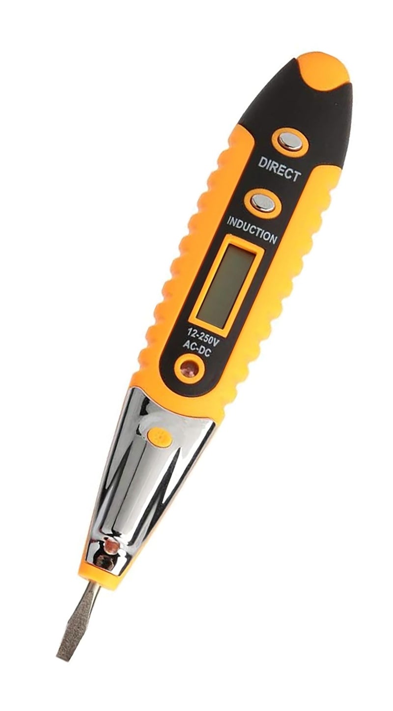 GLUN® Direct Line Tester, AC-DC 120-250V, Screwdriver Circuit, Screwdriver with 3.5mm Plus and Minus (+,-) Pointer - Image 3