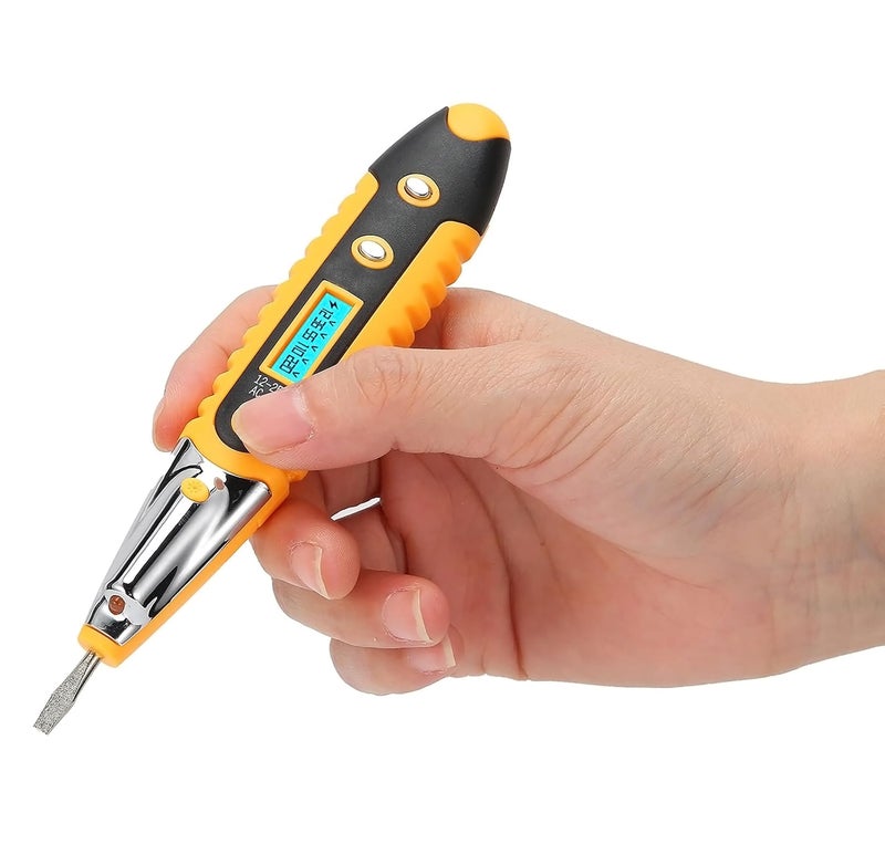 GLUN® Direct Line Tester, AC-DC 120-250V, Screwdriver Circuit, Screwdriver with 3.5mm Plus and Minus (+,-) Pointer - Image 5