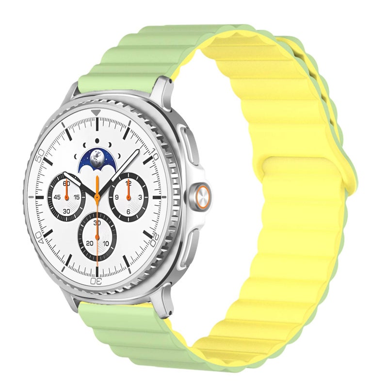 AD Multicolour Silicone Sport Smartwatch Band Compatible with Samsung Galaxy Watch 8 Classic with Adjustable Fit Soft Strap and Quick Daily Replacement - Image 1