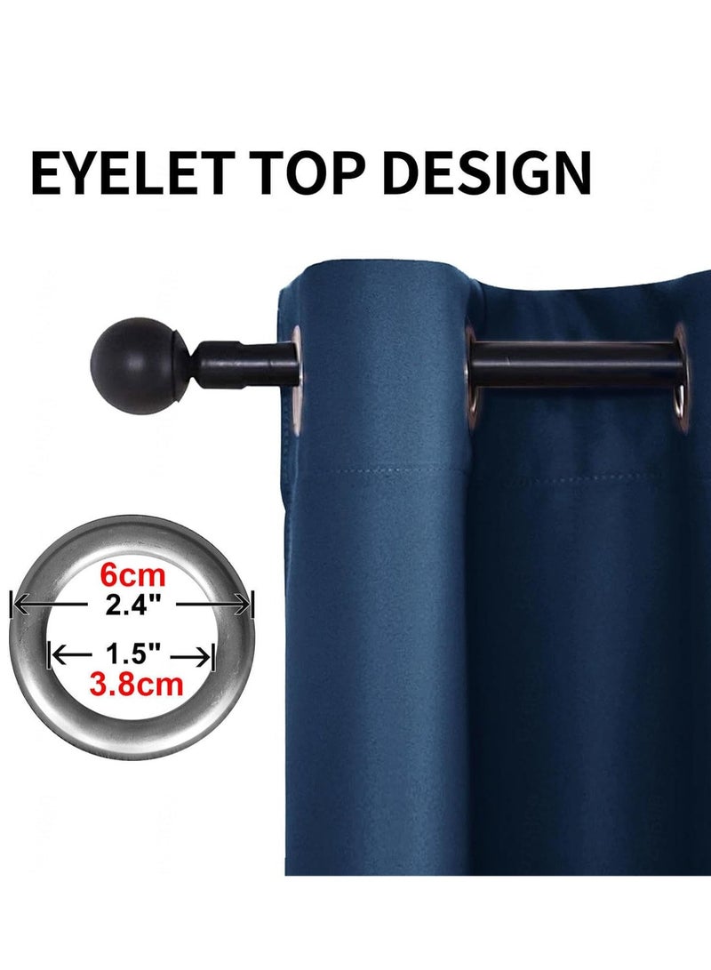 Gerenic Outdoor Curtains Waterproof Blackout Thermal Insulated Gazebo Shade with Grommets Windproof Blackout Curtain for Indoor Privacy Curtain for Bedroom, Pergola, Porch, Patio, Balcony, Garden (1 Panel) - Image 5