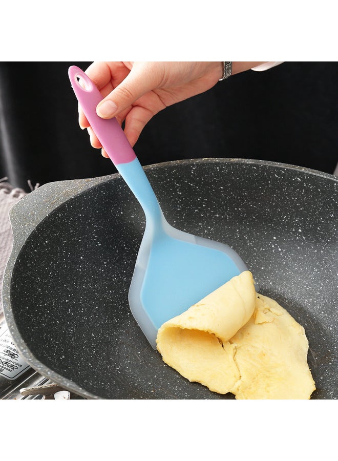 Pancake Silicone Spatula, High Temperature Resistant Non-stick Pan Special Spatula That Does Not Damage The Pot, Baking Spatula, Kitchen Household Cooking Spatula-Specifications:No Specifications-Color:Orange - Image 5