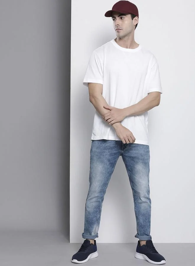 The Indian Garage Co  Men Slim Fit Solid Jeans for Men | Best Price UAE