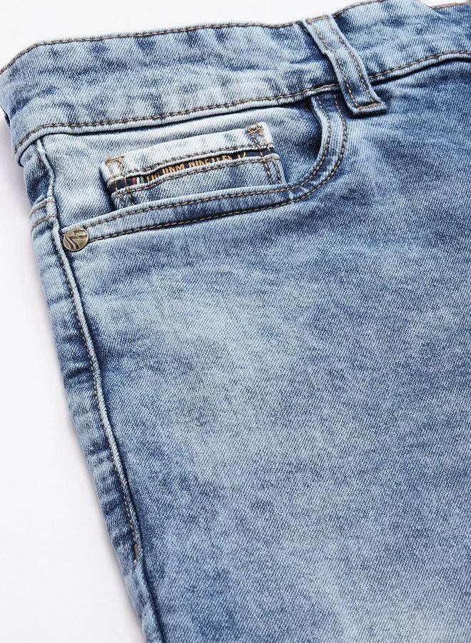 The Indian Garage Co  Men Slim Fit Solid Jeans for Men | Best Price UAE
