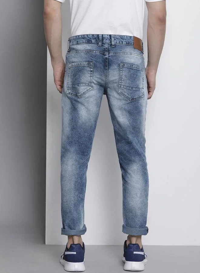 The Indian Garage Co  Men Slim Fit Solid Jeans for Men | Best Price UAE