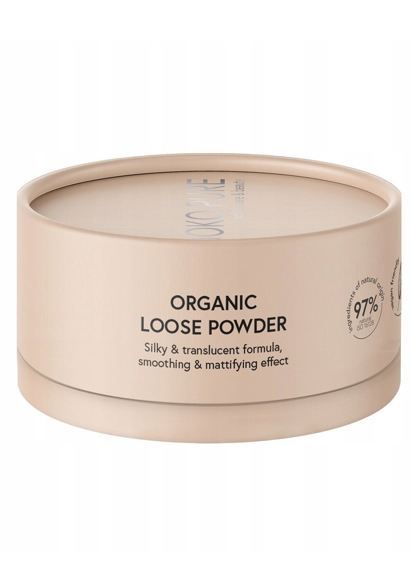 JOKO Organic Loose Powder Silky and Translucent Formula Smoothing and Mattifying Effect