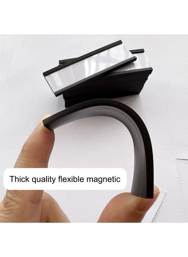 MR-LABEL 30 Pack 1X3 In Magnetic Label Holder With Printable Label Insert & Transparent Plastic Protective Film C Channel Magnet Label For Metal Shelf Cabinet Locker (1X3 In 30 Pack) - Image 5