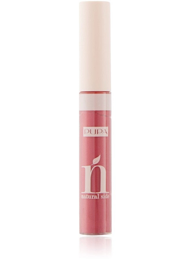 PUPA Milano Natural Side Lip Gloss High Shine And Color Payoff Nourishing Formula Made With Natural Ingredients Enriched With Oils To Moisturize The Lips 006 Crystal Fuchsia 0.17 Oz - Image 2