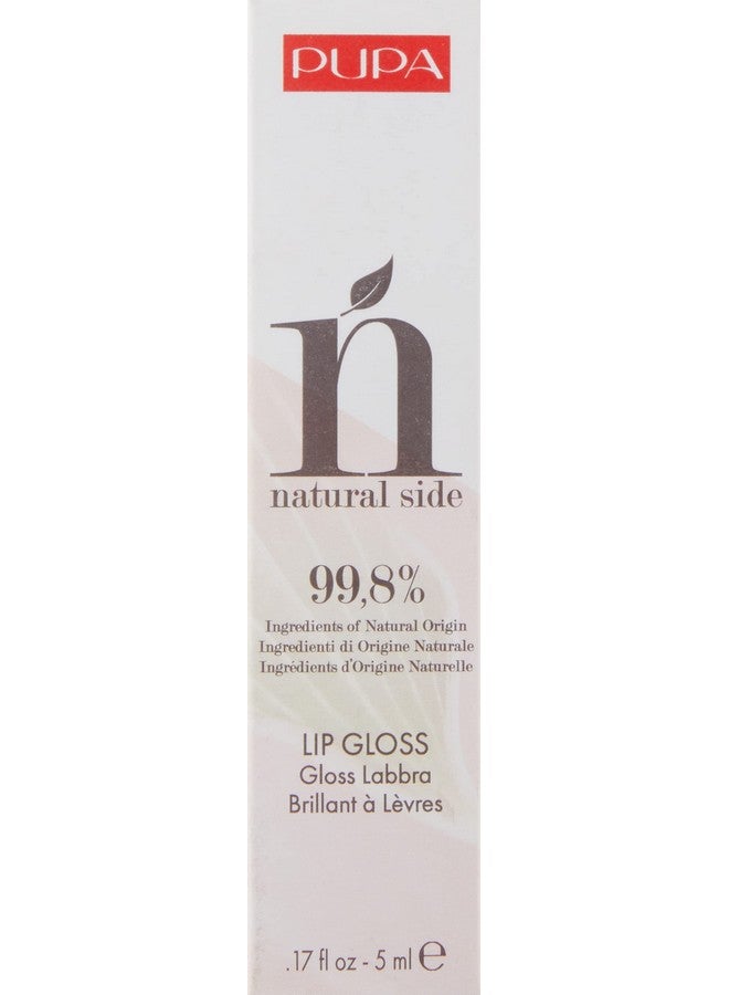 PUPA Milano Natural Side Lip Gloss High Shine And Color Payoff Nourishing Formula Made With Natural Ingredients Enriched With Oils To Moisturize The Lips 006 Crystal Fuchsia 0.17 Oz - Image 3