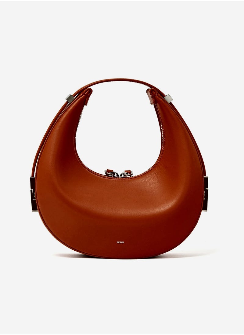 OS OI Mini Toni Bag Mini Leather Top Handle Handbag Shoulder Crossbody Bags  - Image 3