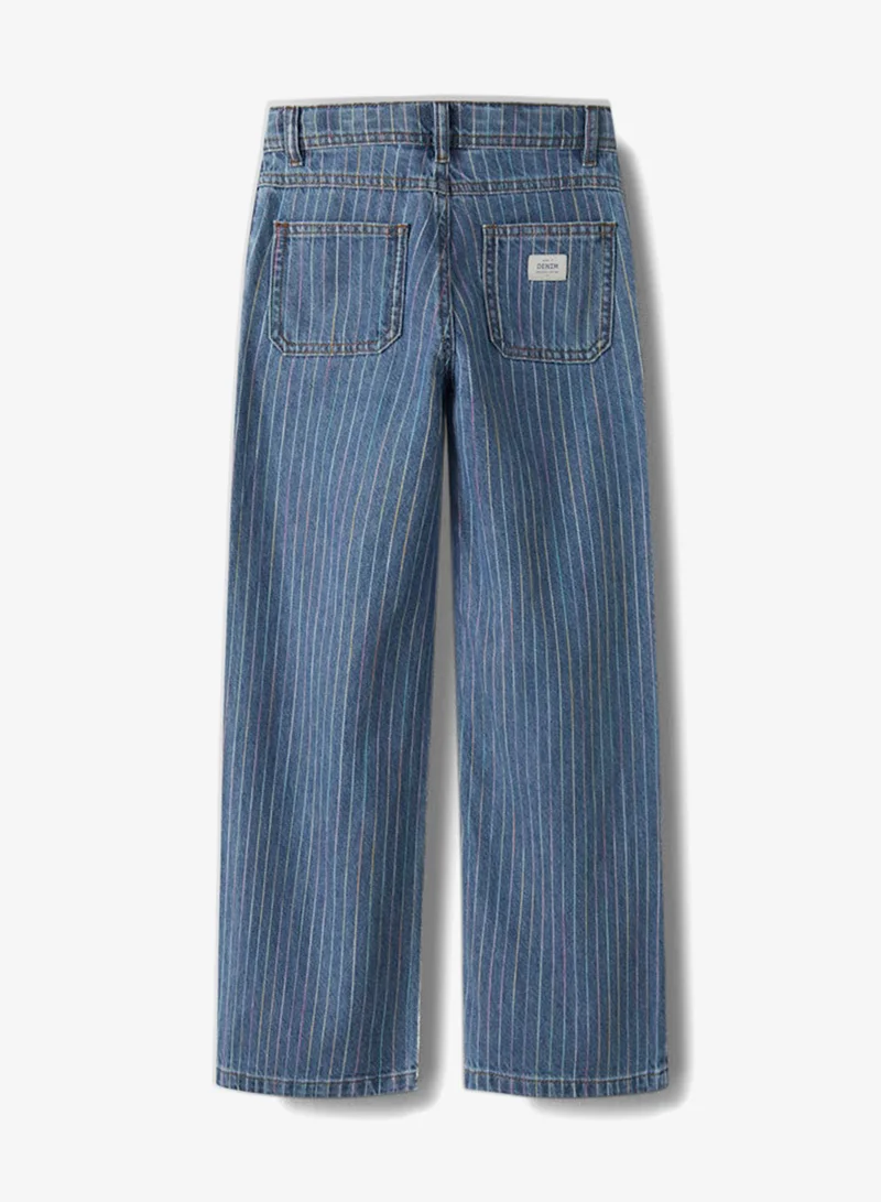 NAME IT Kids Wide Leg Jeans