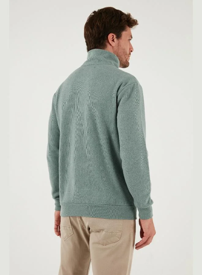 Buratti  Buratti Cotton Regular Fit Half Zipper Stand Collar 2-Pack Sweater Men's SWEATER 456112S2 for Men | Best Price UAE