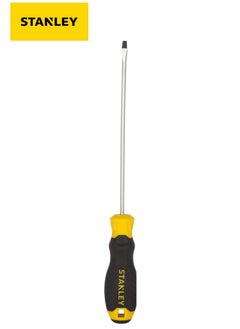 Stanley STANLEY STMT60819-8 Cushion Grip Screwdriver Standard 3x125mm High Grade Chrome Vanadium Magnetic Tip with Ergonomic Handle  - Image 1