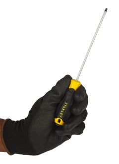 Stanley STANLEY STMT60819-8 Cushion Grip Screwdriver Standard 3x125mm High Grade Chrome Vanadium Magnetic Tip with Ergonomic Handle  - Image 4