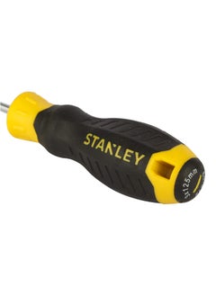Stanley STANLEY STMT60819-8 Cushion Grip Screwdriver Standard 3x125mm High Grade Chrome Vanadium Magnetic Tip with Ergonomic Handle  - Image 5