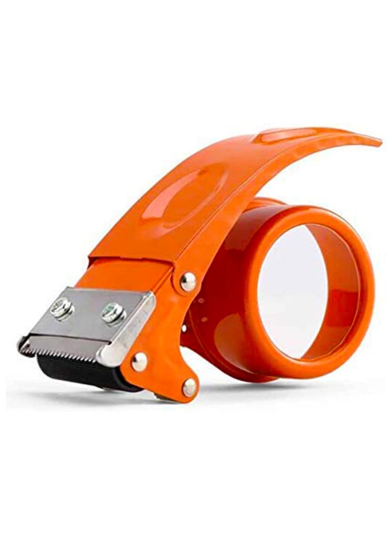 Duravel 2 pcs Tape Dispenser for Packing and Shipping, 2 Inch Tape Dispenser for Packing Packages Lightweight Ergonomic Industrial Heavy Duty Tape Cutter for Couriers - Image 2
