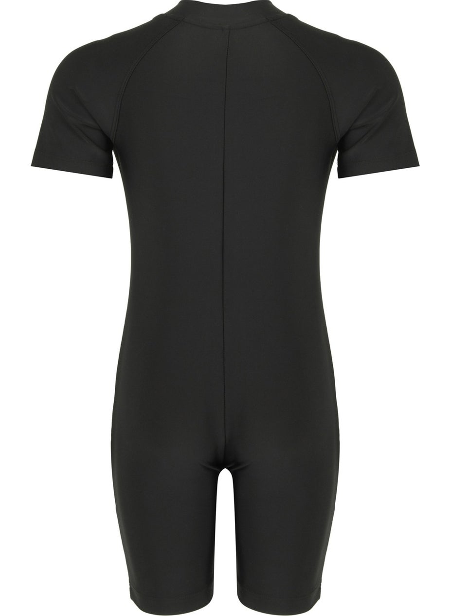 Remsa Mayo Remsa Swimsuit Jumpsuit Short Sleeve Shorts Kids Baby Swim Swimsuit 5155 Black  - Image 2