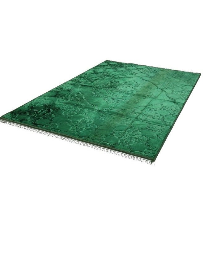 Generic - Ceramic carpet, excellent velvet rug, padded and soft to the touch, with beautiful 3D patterns, made of high-quality materials, seating mattress, size 2X3 meters - Image 1
