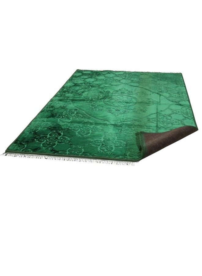 Generic - Ceramic carpet, excellent velvet rug, padded and soft to the touch, with beautiful 3D patterns, made of high-quality materials, seating mattress, size 2X3 meters - Image 1