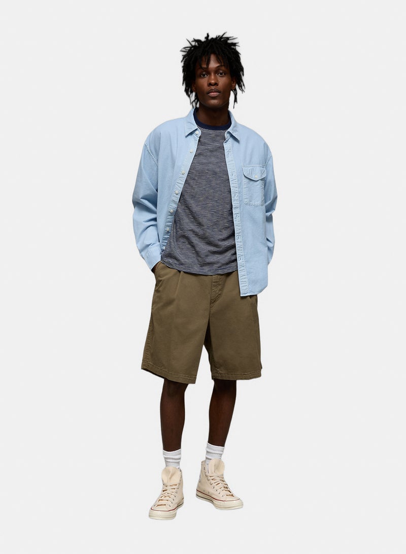 American Eagle قميص أوكسفورد بتصميم مريح للاستخدام اليومي - Image 5