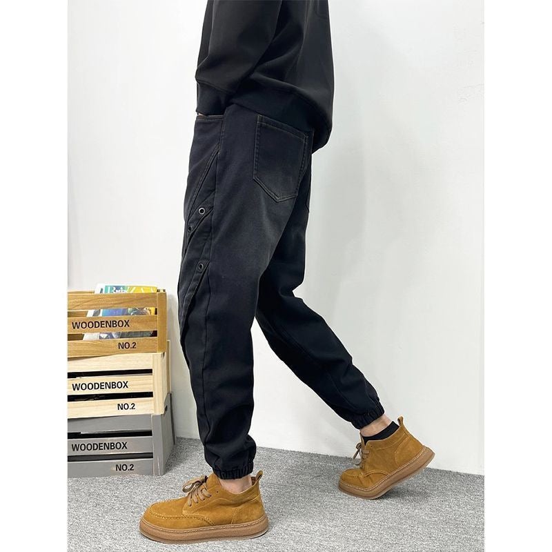 Unisex Classic Denim Jeans Loose Fit Daily Outdoor Wear - Image 4