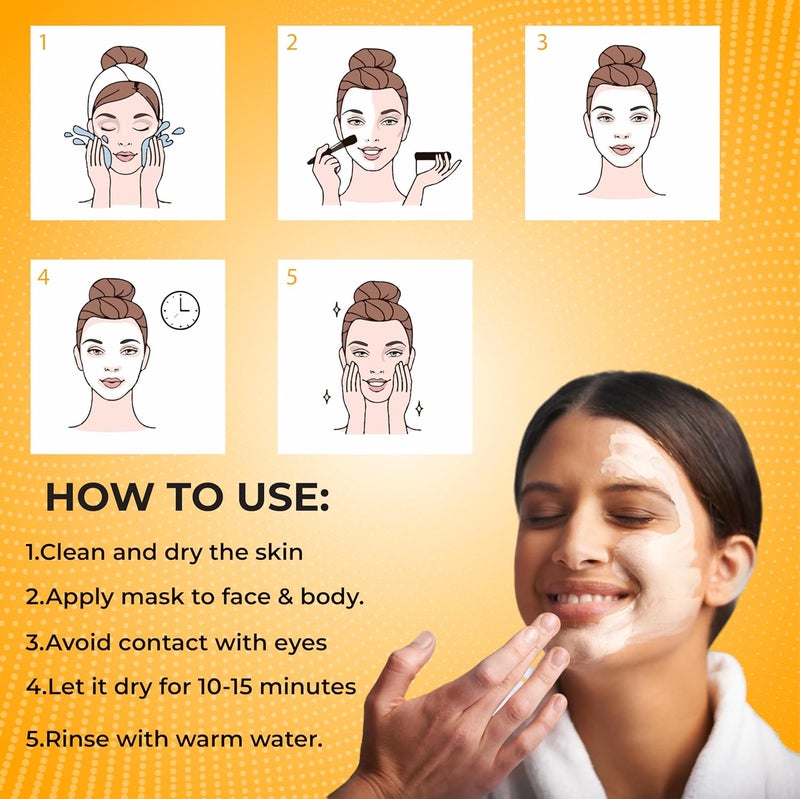 Indian Healing Clay The Original Deep Pore Cleansing, 1 Pound - Image 3