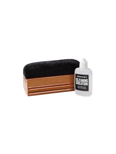 Crosley AC20 Turntable Record Maintenance Kit with Cleaning Solution and Velvet Brush - Image 2