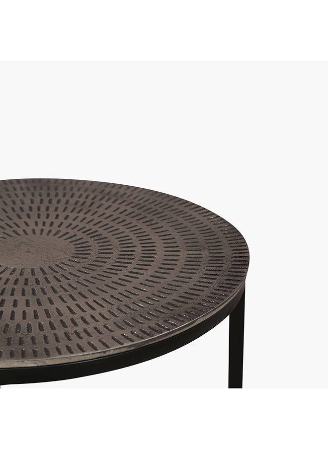 Home Box - Dublin Aluminium Cladding Nest of Tables - Set of 3 - Image 1