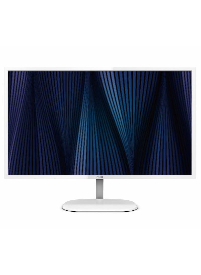 AOC Q32V3S 31.5” QHD white 75hz 4ms Wide Computer Monitor white/silver - Image 1