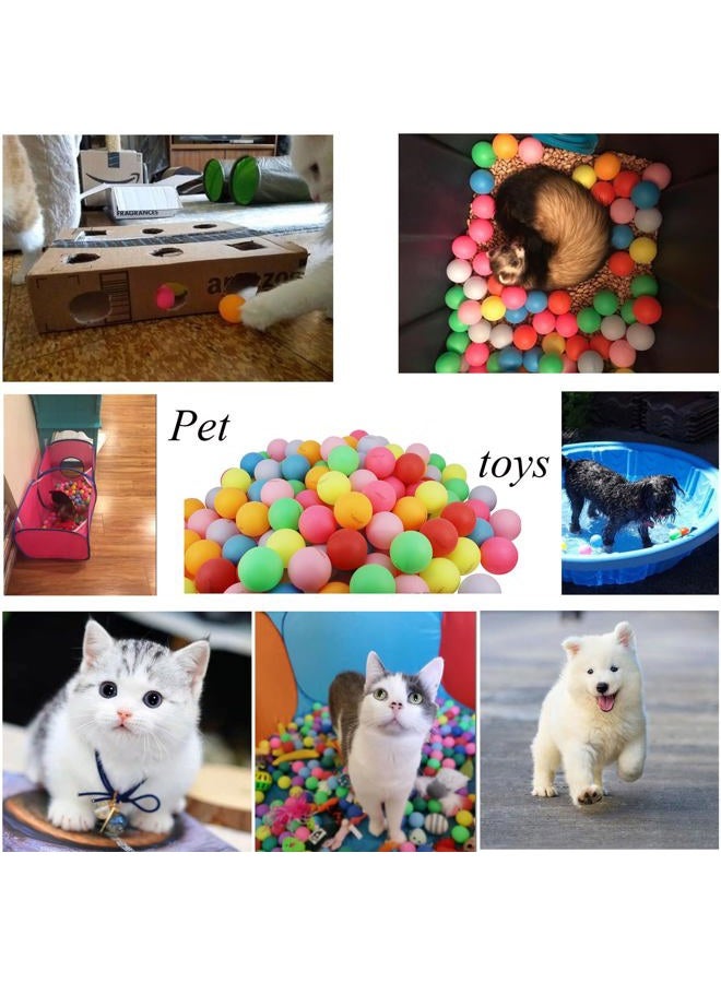 TADICK 50 Pack Beer Ping Pong Balls Assorted Color Washable Plastic Table Tennis Ball - Image 3