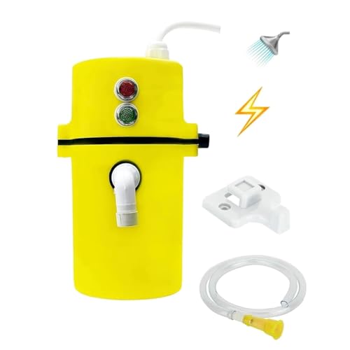 DRUMSTONE (𝐄𝐱𝐥𝐮𝐬𝐢𝐯𝐞 𝟐𝟎 𝐘𝐞𝐚𝐫𝐬 𝐰𝐚𝐫𝐫𝐚𝐧𝐭𝐲) Portable Instant Electric Water Heater – Durable ABS Body, Auto Shut-Off, Copper Coil for Quick Heating in Bathrooms & Kitchens - Image 2