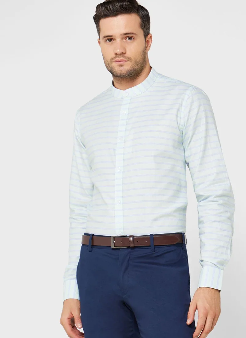 Robert Wood Long Sleeve Shirts