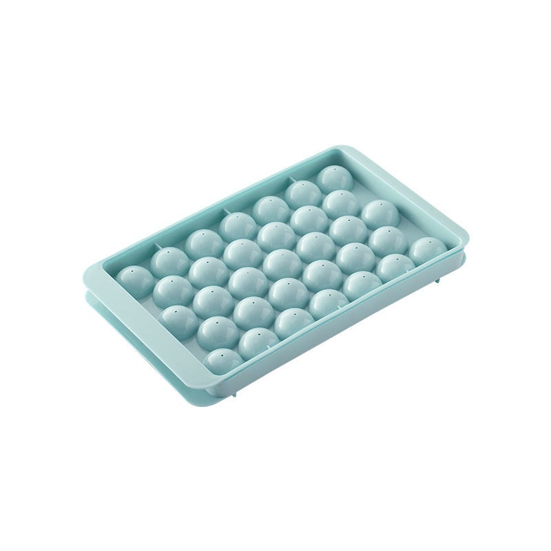 Food Grade Round Ice Cube Tray with Lid - DIY Ice Ball Maker - Image 4