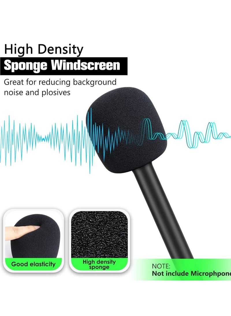 ELTRAZONE Microphone Cover Foam – Compatible with Multiple Brands, Suitable for Handheld Interview Adapters, Blocks Plosives for Clear Sound Quality, Durable Foam for Professional Use - Image 4