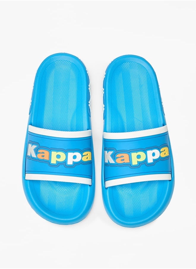 Kappa شبشب سهل الارتداء منقوش عليه شعار للأولاد  - Image 2