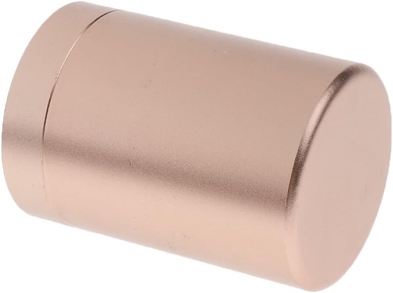 klarako Aluminum Capsule Waterproof Containers Containers Bottles with - Rose Gold - Image 3