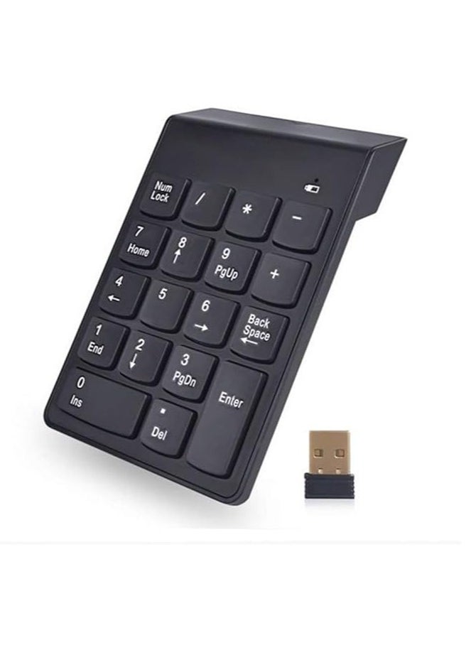 X Vision Mini Numeric Keypad 18Keys Digital Keypad 2.4G USB Wireless Keyboard Numpad For Desktop Notebook Compatible  - Image 1