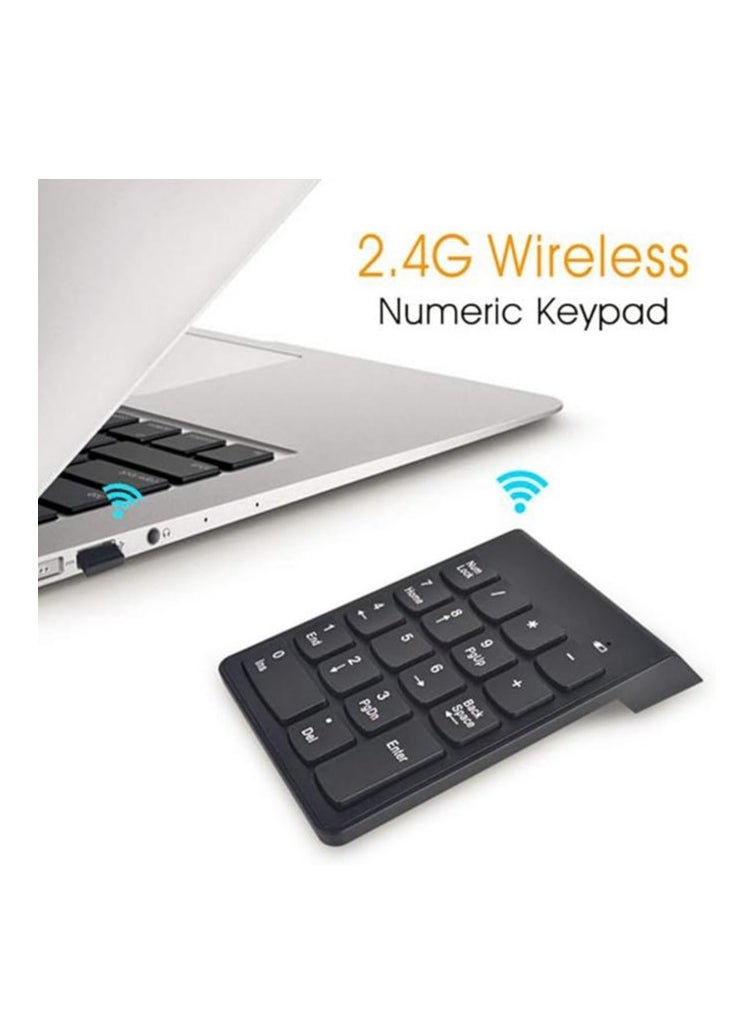 X Vision Mini Numeric Keypad 18Keys Digital Keypad 2.4G USB Wireless Keyboard Numpad For Desktop Notebook Compatible  - Image 2