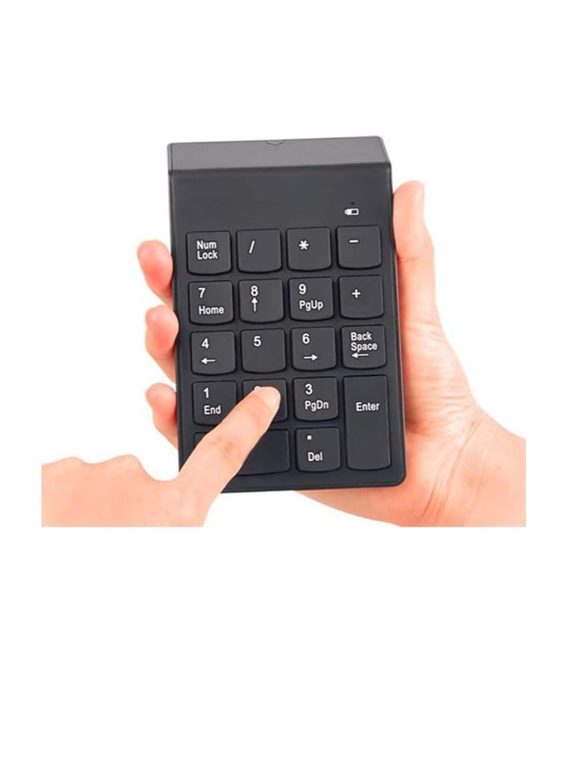 X Vision Mini Numeric Keypad 18Keys Digital Keypad 2.4G USB Wireless Keyboard Numpad For Desktop Notebook Compatible  - Image 3