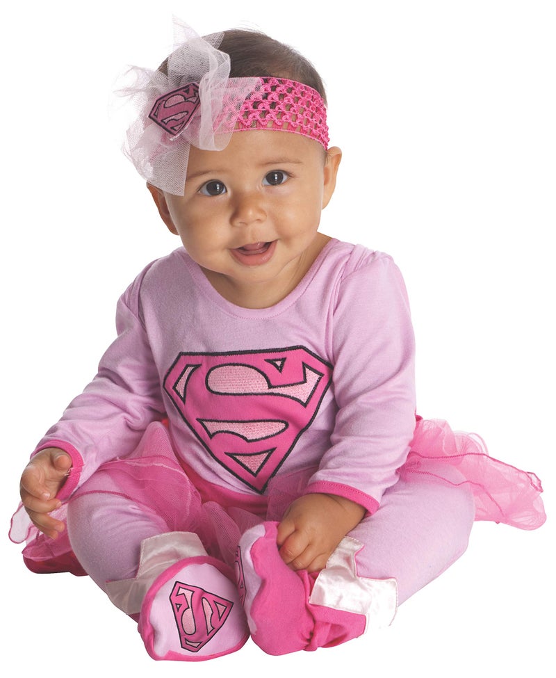 Rubies DC Comics Superheroes: Supergirl Costume for Babies, Girl's 6 Months - Image 1