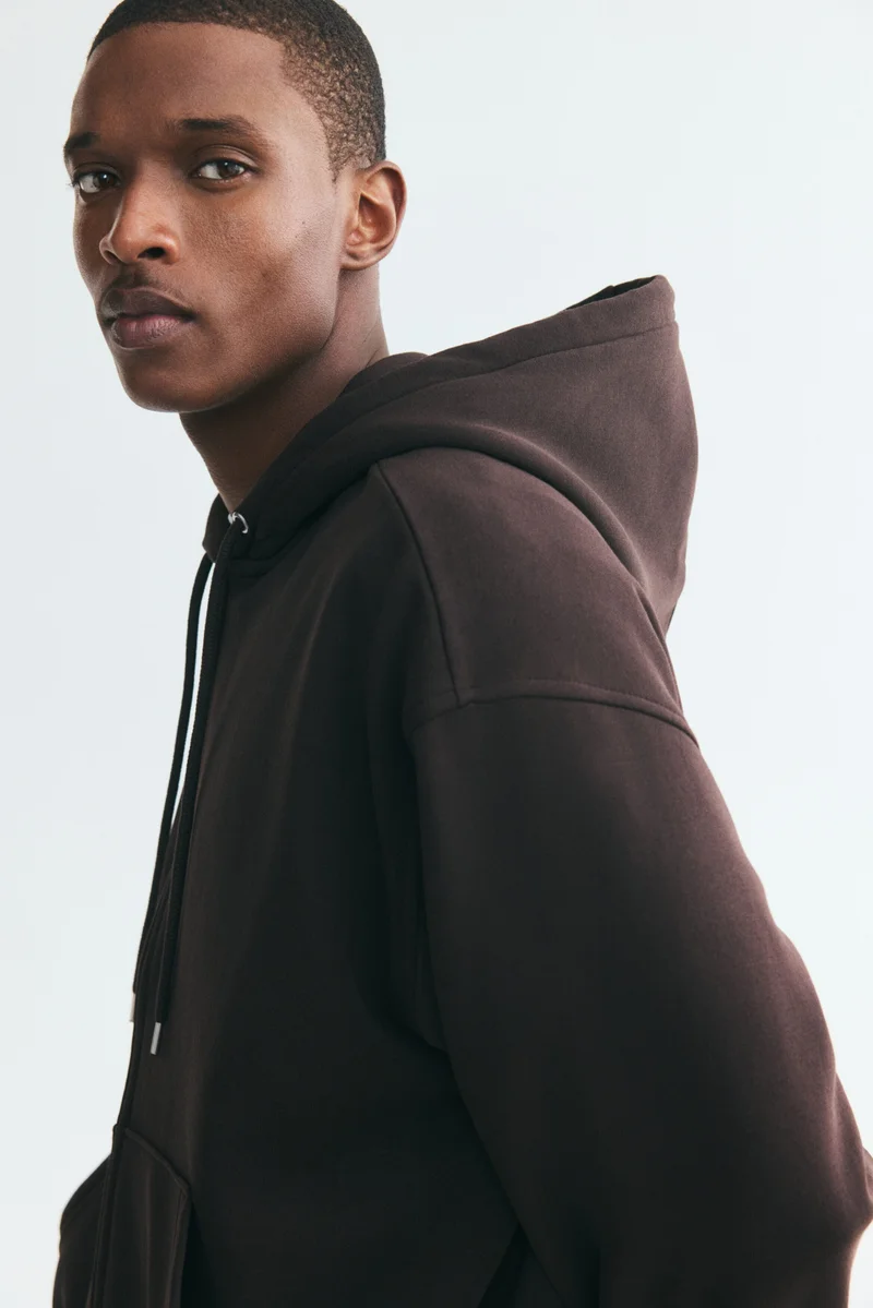 H&M  Loose Fit Zip-through hoodie for Men | Best Price UAE