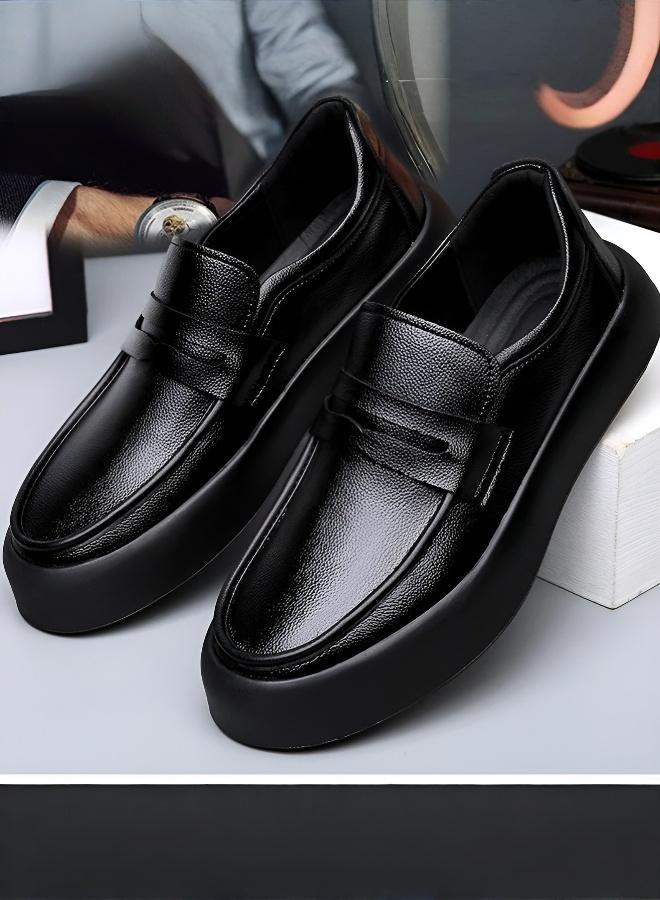 High-Quality Italian Leather Breathable Soft Sole Shoes - Image 4