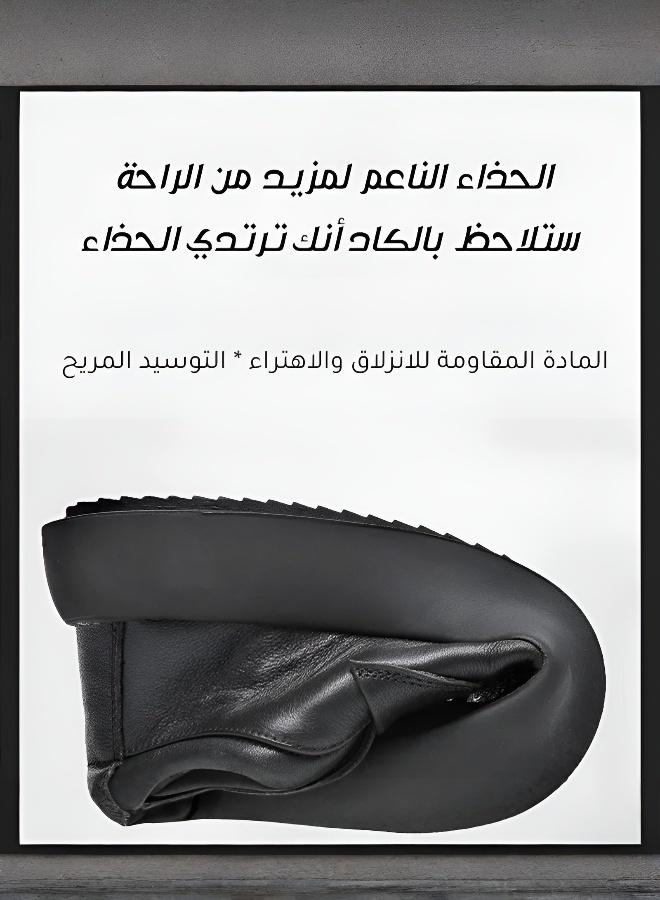 High-Quality Italian Leather Breathable Soft Sole Shoes - Image 5