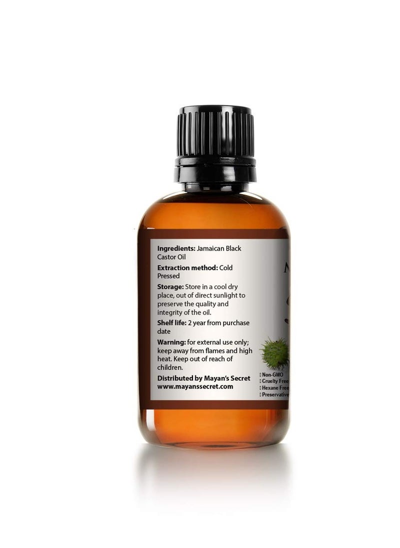 Mayan's Secret Mayan's Secret - Pure Jamaican Black Castor Seed Oil - Nourishing Care for Hair and Skin  - Image 2