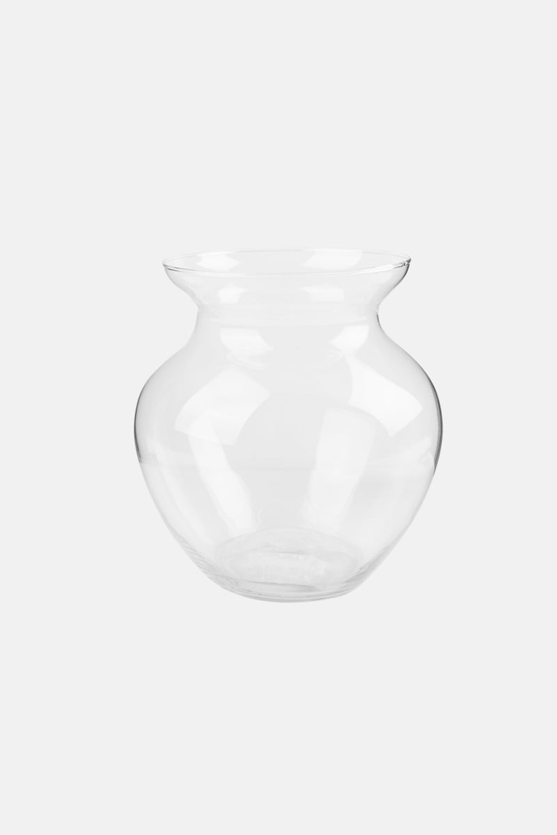Muy Mucho Glass Vase, Transparent  - Image 1