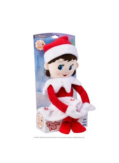 The Elf on the Shelf The Elf on the Shelf Plushee Pals - 17-inch The Elf on the Shelf Scout Elf Plush Toys - Huggable and Lovable Blue Eyed Girl Stuffed Elf Plush  - Image 3