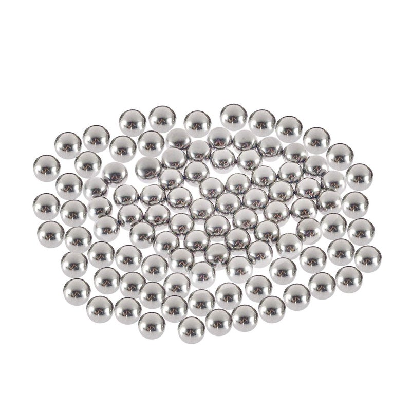 HFS(R) Bearing Balls Stainless Steel 304 100 Pieces 1/4" for Bicycles, Bearings, Auto Parts - Image 2
