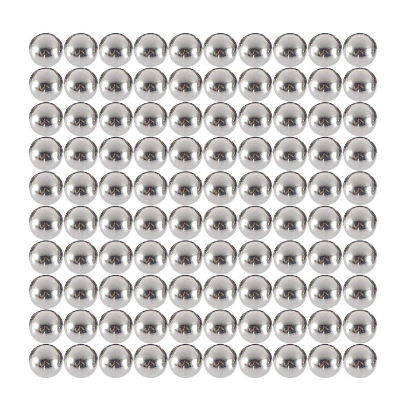 HFS(R) Bearing Balls Stainless Steel 304 100 Pieces 1/4" for Bicycles, Bearings, Auto Parts - Image 1