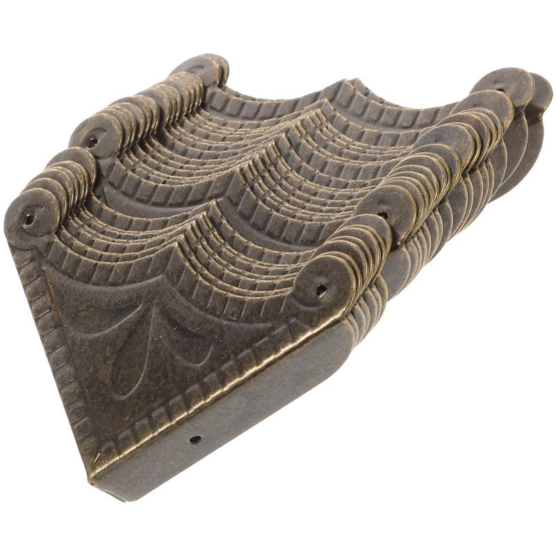 30 Vintage Corner Protectors Box Corner Guards Furniture Edge Covers Antique Bronze Style for Wooden Cabinets Desks - Image 2