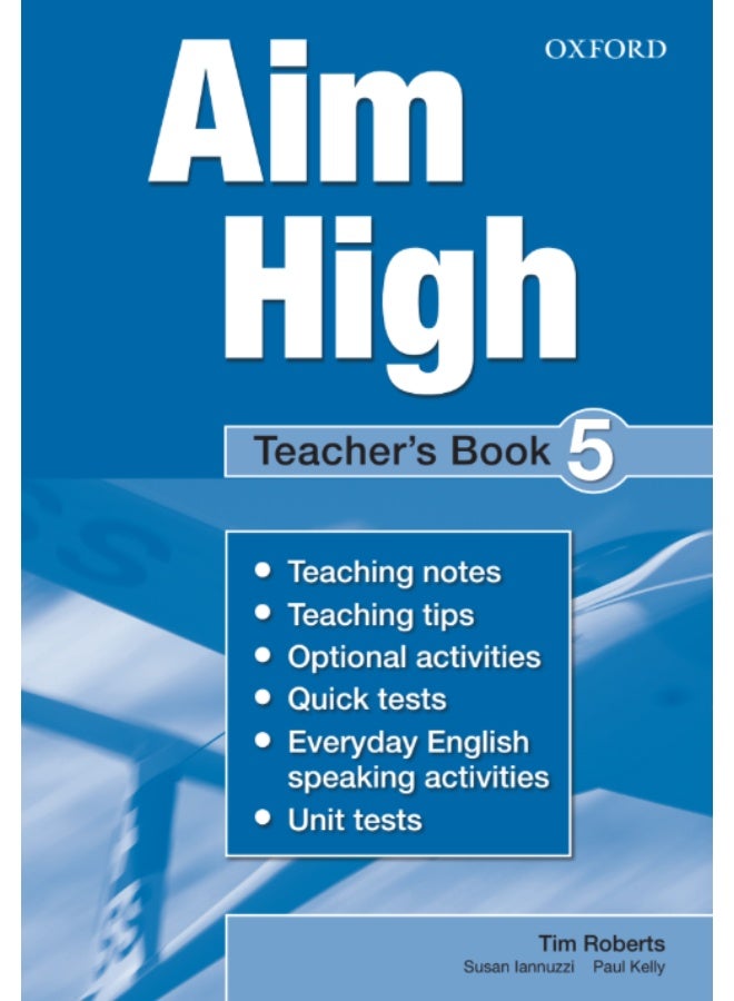 Oxford Aim High - English Course for Teenagers - level 5_Teachers_Book - Image 1